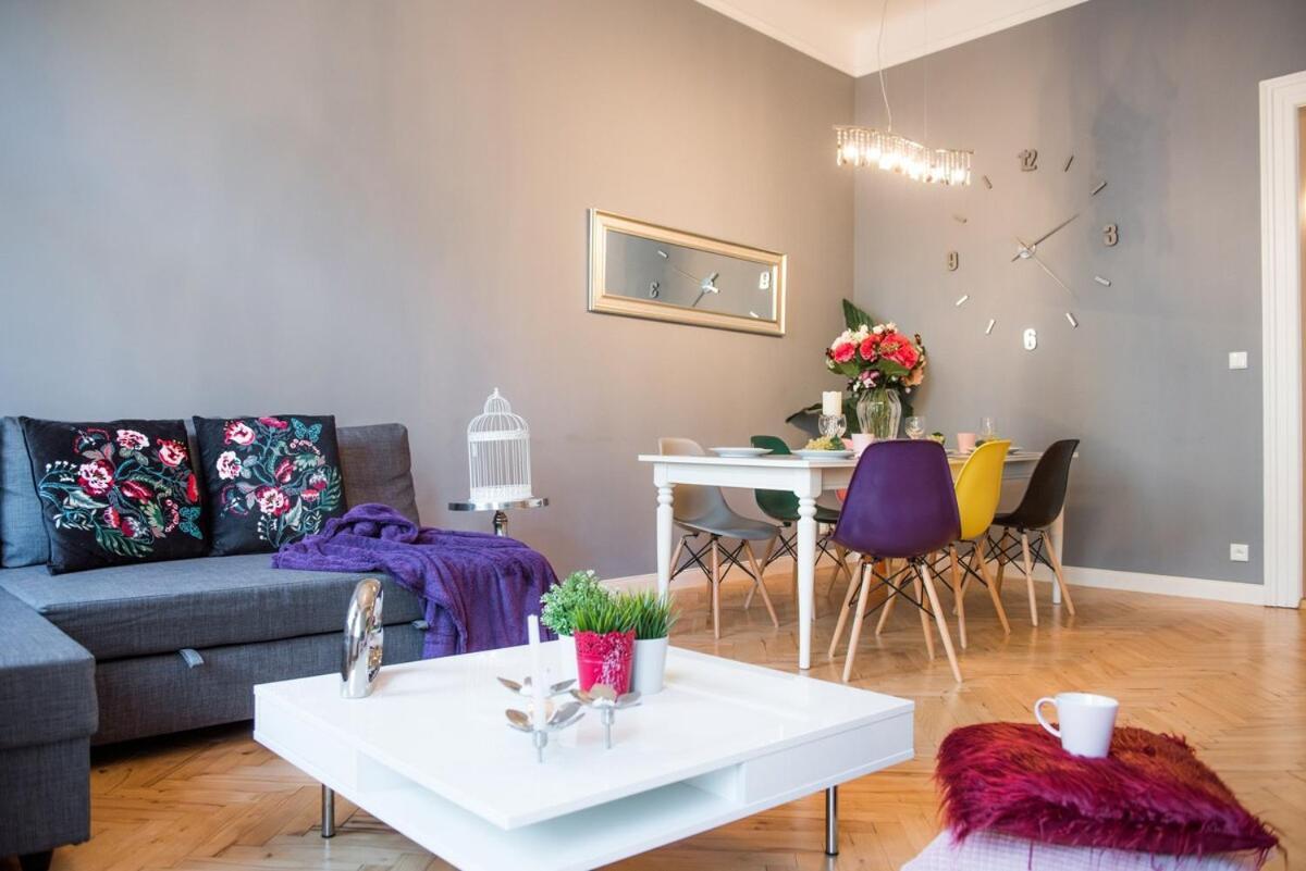Cityscape Wenceslas Square Apartment Prag Exteriör bild