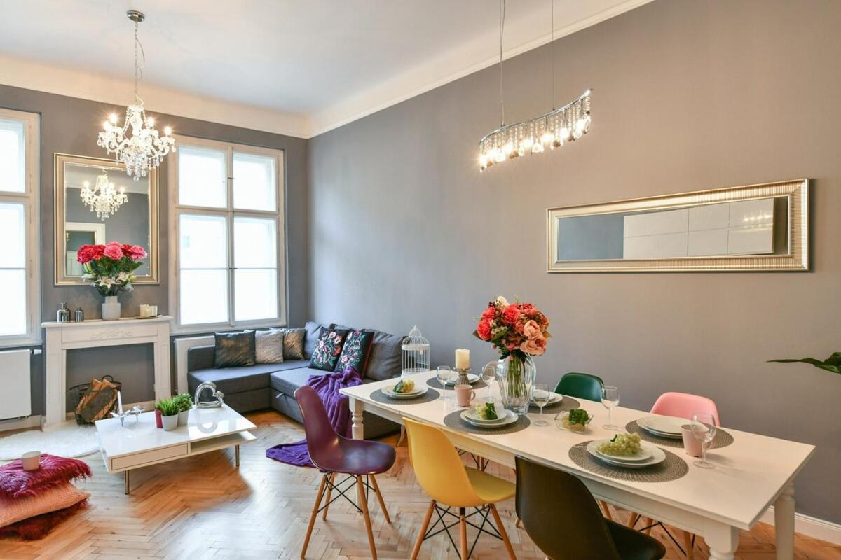 Cityscape Wenceslas Square Apartment Prag Exteriör bild
