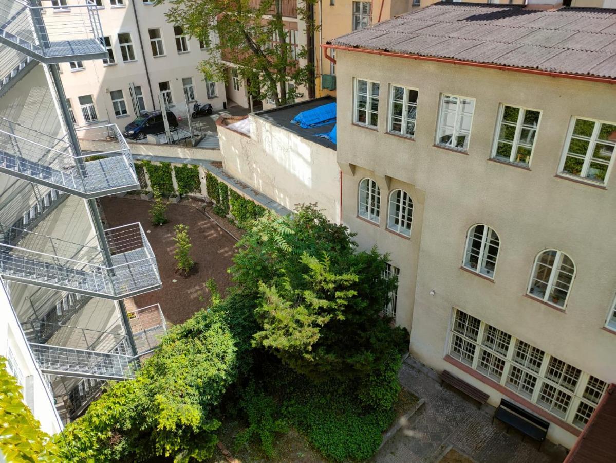 Cityscape Wenceslas Square Apartment Prag Exteriör bild